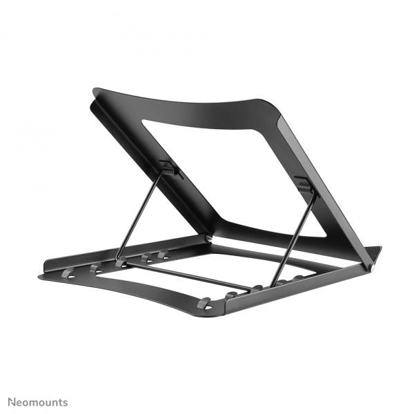 Neomounts Laptop Stand - 10-16inch - Max 5 kg - 5 Height Positions - Foldable - Compact - Universal - Black [NSLS075BLACK]