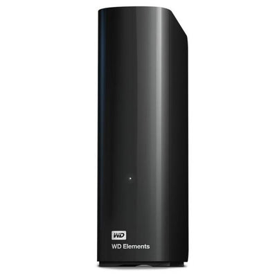 Western Digital Elements Desktop disco rigido esterno 10000 GB Nero [WDBWLG0100HBK-EESN]