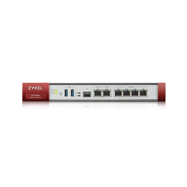 Zyxel ATP200 firewall (hardware) Desktop 2 Gbit/s [ATP200-EU0102F]
