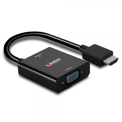 LINDY No. 38291 - Convertitore da HDMI a VGA [LIN-38291]