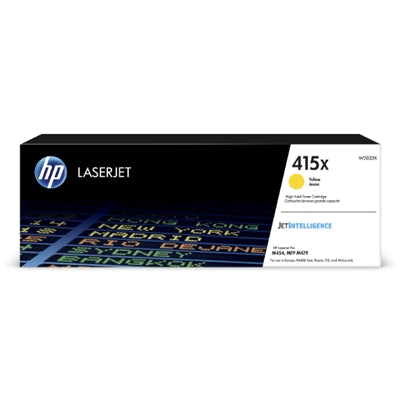 HP Cartuccia toner giallo originale LaserJet 415X ad alta capacità [W2032X]