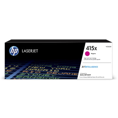 HP Cartuccia toner magenta originale LaserJet 415X ad alta capacità [W2033X]