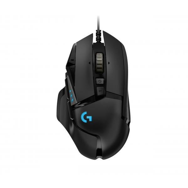 Logitech G502 HERO High Performance RGB Gaming Mouse - 25600 DPI [910-005471]