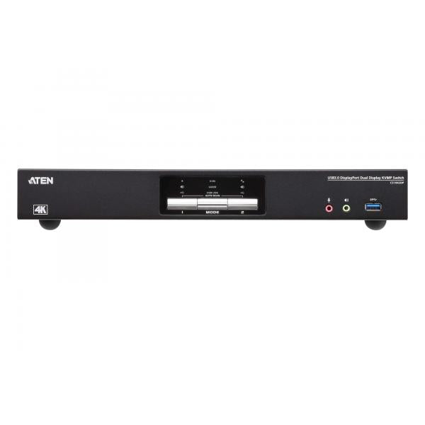 Aten 2P USB3.0 DisplayPORT Dual View KVMP SW [CS1942DP-AT-G]