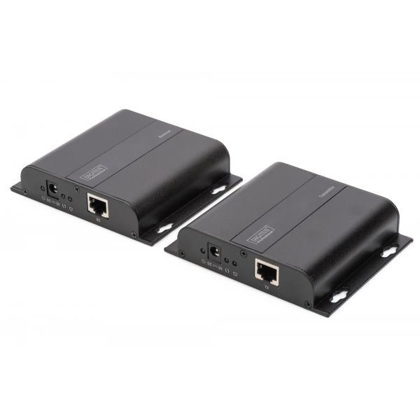 Digitus 4K HDMI Extender Set over IP - 4K*2K@30Hz over network cable (CAT 5/5e/6/7) - Black [DS-55122]