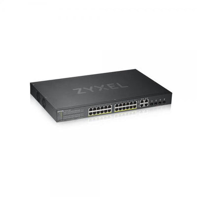 Zyxel 24-Port Gigabit Smart Managed PoE+ Switch - 375W - NebulaFlex Cloud [NEW DAMAGED BOX] [GS192024HPV2-EU0101F]