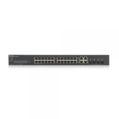 ZYXEL SWITCH MANAGED NEBULAFLEX 24 PORTE GIGABIT + 4 PORTE DUAL GIGABIT, IPV6, VLAN, QOS, IGMP, DESI [GS1920-24V2-EU0101F]