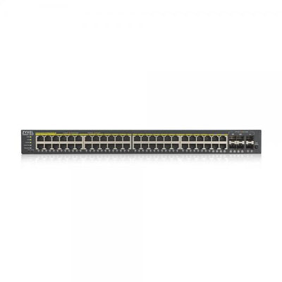 Zyxel GS1920-48HPV2 Gestito Gigabit Ethernet (10/100/1000) Supporto Power over Ethernet (PoE) Nero [GS192048HPV2-EU0101F]