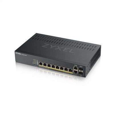 ZYXEL SWITCH MANAGED NEBULAFLEX 8 PORTE GIGABIT POE + 2 DUAL GIGABIT, IPV6, VLAN, QOS, IGMP, DESIGN [GS1920-8HPV2-EU0101F]