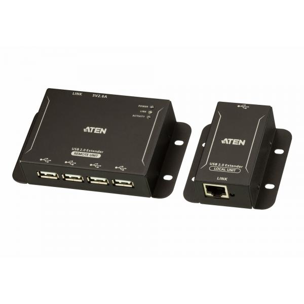 ATEN 4-Port USB 2.0 CAT 5 Extender (up to 50m) [UCE3250-AT-G]