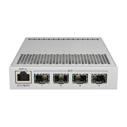 MikroTik, CRS305, 1G, 4S+IN 4 SFP+ dual, boot 1 Ethermet Gigabit [CRS305-1G-4S+IN]
