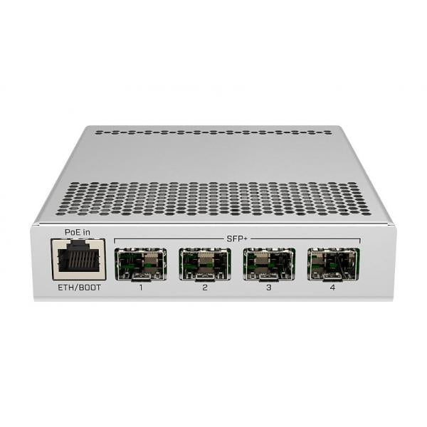 MikroTik, CRS305, 1G, 4S+IN 4 SFP+ dual, boot 1 Ethermet Gigabit [CRS305-1G-4S+IN]