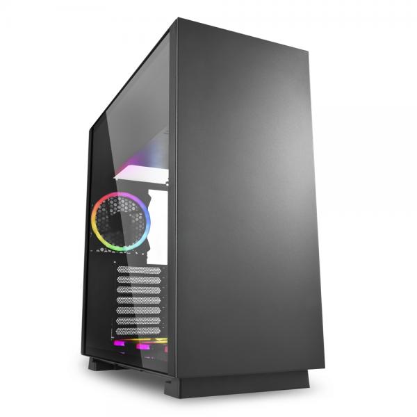 Sharkoon Pure Steel RGB Midi Tower Nero [PURESTEELRGBATX]