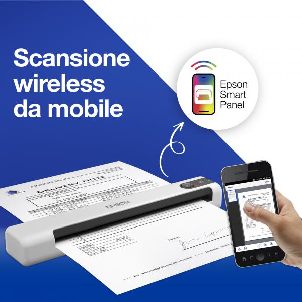 EPSON SCANNER DOCUMENTALE WORKFORCE A4 DS-80W [B11B253402]
