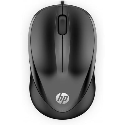 Hp 1000 Wired USB Optical Mouse (4QM14AA) [4QM14AA#ABB]