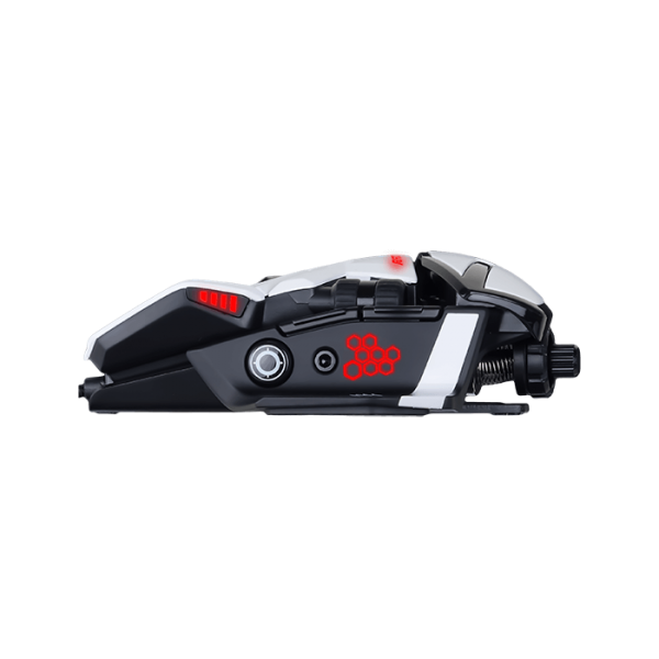 MAD CATZ GAMING MOUSE R.A.T. 6+ WHITE OTTICO ALLUMINIO 12K DPI 11xPULSANTI [MR04DCINWH000-0]