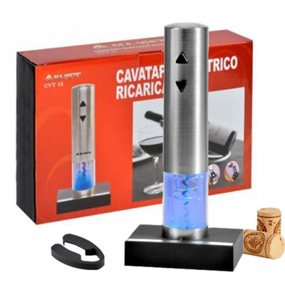 New Majestic CVT 15 Apribottiglia di vino elettrico Alluminio [CVT-15N]