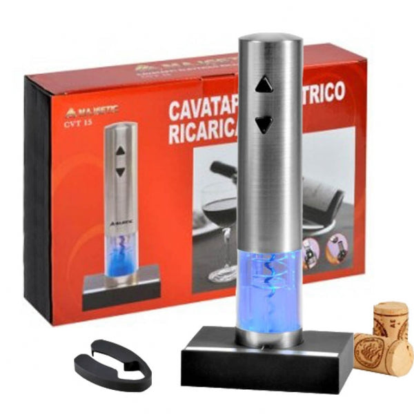 New Majestic CVT 15 Apribottiglia di vino elettrico Alluminio [CVT-15N]