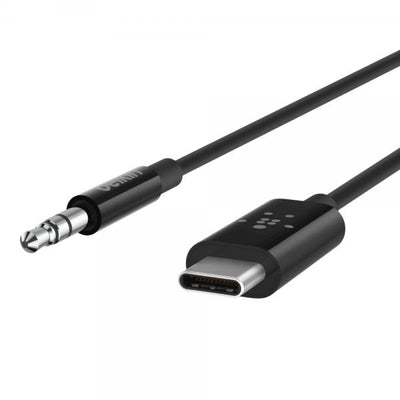 Belkin CAVO AUDIO 3.5MM CON CONNETTORE USB-C 0,9 M [F7U079BT03-BLK]