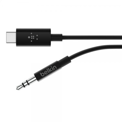 Belkin CAVO AUDIO 3.5MM CON CONNETTORE USB-C 0,9 M [F7U079BT03-BLK]
