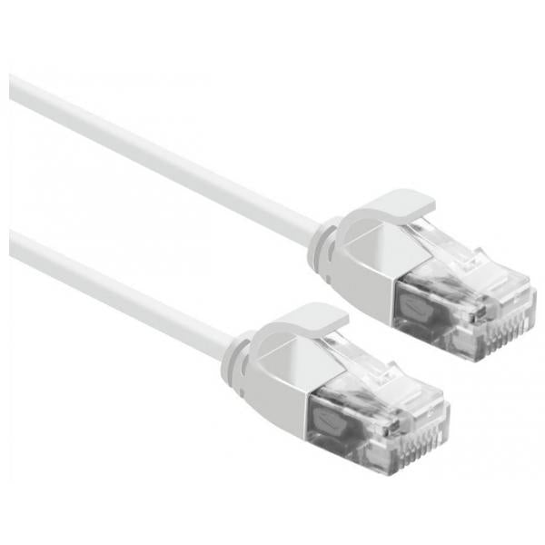 ROLINE CAVO UTP DATA CENTER PATCHCORD CAT.6A/CLASS EA, LSOH, SLIM, BIANCO, 0.5M [21.15.0980]