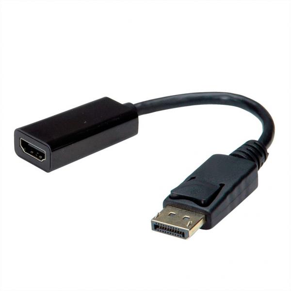 VALUE CAVO ADATTATORE DP - HDMI, M/F [12.99.3138]