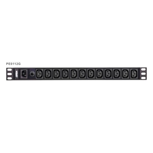 Aten 1U 10A 12Port Basic PDU [PE0112G-AT-G]