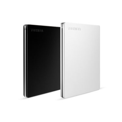 Toshiba Canvio Slim disco rigido esterno 1 TB 2.5" Micro-USB B 3.2 Gen 1 (3.1 Gen 1) Argento [HDTD310ES3DA]
