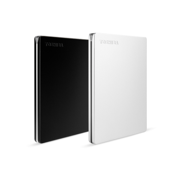 Toshiba Canvio Slim disco rigido esterno 1 TB 2.5" Micro-USB B 3.2 Gen 1 (3.1 Gen 1) Argento [HDTD310ES3DA]