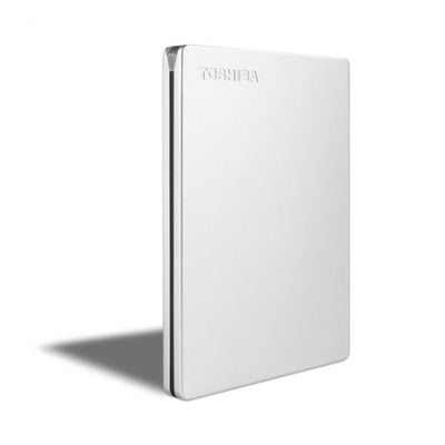 Toshiba Canvio Slim disco rigido esterno 1 TB 2.5" Micro-USB B 3.2 Gen 1 (3.1 Gen 1) Argento [HDTD310ES3DA]