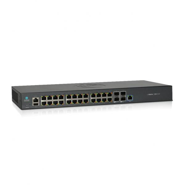 CambiumNetworks,EX2028,Intelligent Ethernet Switch cnMatrix, 24 x 1G and 4 SFP+ fiber ports [MX-EX2028xxA-E]