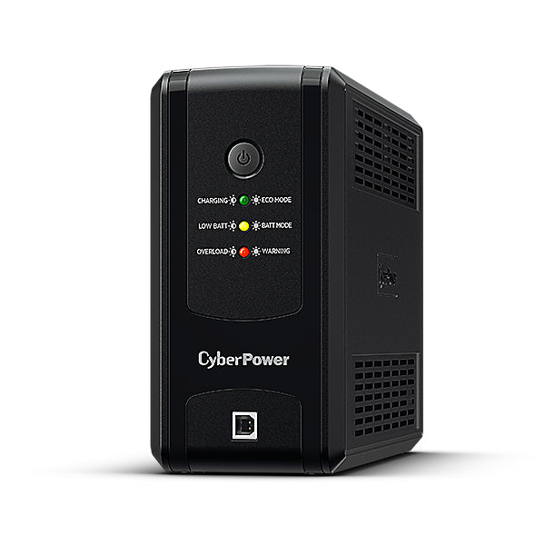CYBER POWER UPS SIMULATED SINEWAVE UT850EG 850VA/425W AVR USB 3xSCH [UT850EG]