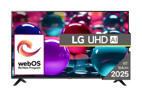 LG TV UHD 65 4K ULTRA HD SMART TV Wi-Fi NERO [65UA73003LA]