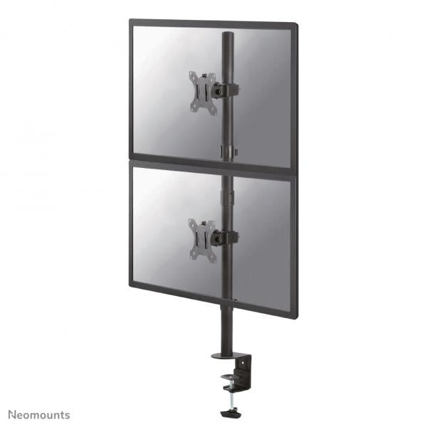 Neomounts FPMA-D550DVBLACK Braccio per monitor 10-32" - installazione verticale [FPMA-D550DVBLACK]