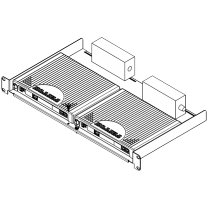 Patton 1001MP/2MPE, 19 inch Rack mount shelf for all Patton devices in medium plastic enclosure (E.g. SN5531/2-4BIS, SN5541, SN4151/2BIS2JS, SN5501, SN5571, OS3300, etc.) [1001MP/2MPE]