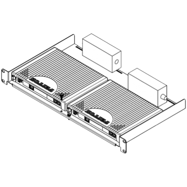 Patton 1001MP/2MPE, 19 inch Rack mount shelf for all Patton devices in medium plastic enclosure (E.g. SN5531/2-4BIS, SN5541, SN4151/2BIS2JS, SN5501, SN5571, OS3300, etc.) [1001MP/2MPE]