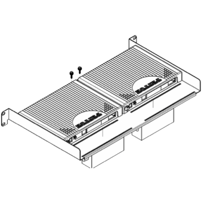 Patton 1001MP/2MPE, 19 inch Rack mount shelf for all Patton devices in medium plastic enclosure (E.g. SN5531/2-4BIS, SN5541, SN4151/2BIS2JS, SN5501, SN5571, OS3300, etc.) [1001MP/2MPE]