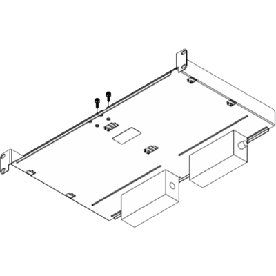 Patton 1001MP/2MPE, 19 inch Rack mount shelf for all Patton devices in medium plastic enclosure (E.g. SN5531/2-4BIS, SN5541, SN4151/2BIS2JS, SN5501, SN5571, OS3300, etc.) [1001MP/2MPE]