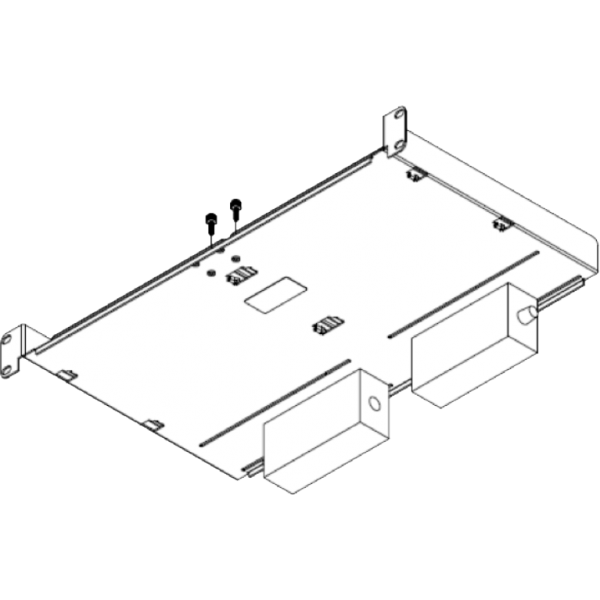 Patton 1001MP/2MPE, 19 inch Rack mount shelf for all Patton devices in medium plastic enclosure (E.g. SN5531/2-4BIS, SN5541, SN4151/2BIS2JS, SN5501, SN5571, OS3300, etc.) [1001MP/2MPE]