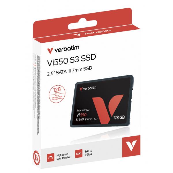 VERBATIM SSD VI550 128GB 2,5 SATA3 560/535 MB/S [049350]