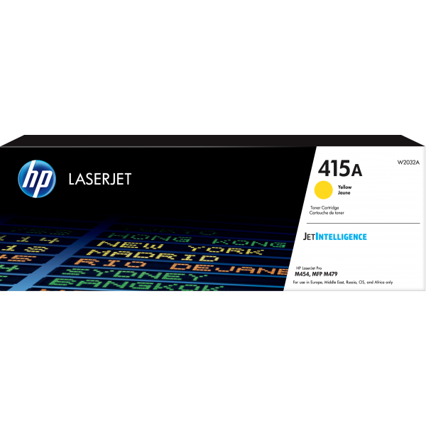HP TONER GIALLO, 415A LASERJET [W2032A]
