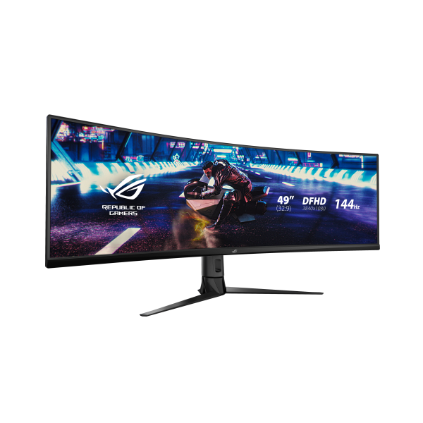 ASUS MONITOR CURVO 49 LED VA 32:9 (3840 x 1080), ROG STRIX, REG ALTEZZA, DP/HDMI [XG49VQ]