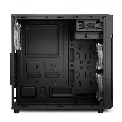 SHARKOON CASE VG6-W RGB, ATX, 2XUSB2, 2XUSB3, 6 SLOTS, 2X120 LED FRONT 1X120 REAR, WINDOW ACRILIC, RGB COLOR [VG6-W RGB]