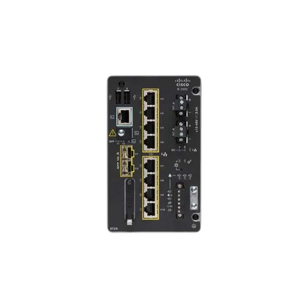 Cisco Systems Catalyst IE3300 with 8 GE Copper and 2 GE SFP - Modular - NE [IE-3300-8T2S-E]