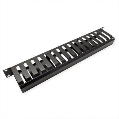 VALUE PIASTRA GESTIONE CAVI, 40X80MM, NERO [26.99.0306]