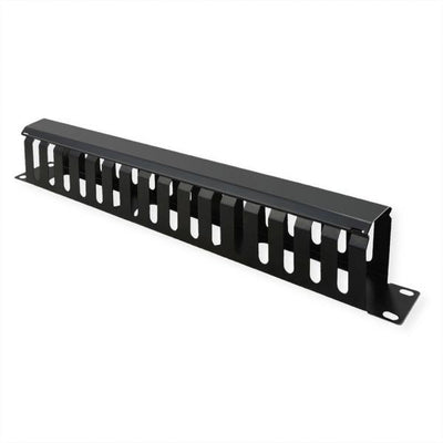 VALUE PIASTRA GESTIONE CAVI, 40X80MM, NERO [26.99.0306]