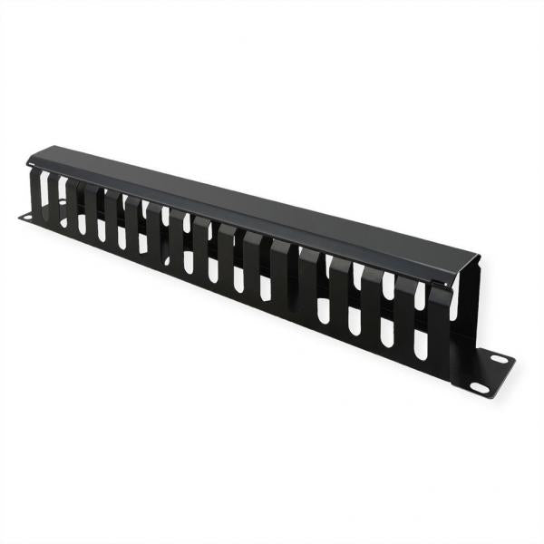VALUE PIASTRA GESTIONE CAVI, 40X80MM, NERO [26.99.0306]