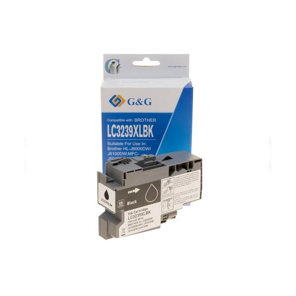 G&G NP-B-03239XLBK cartuccia d'inchiostro 1 pz Compatibile Resa elevata (XL) Nero [P10BLC3239XLBK]