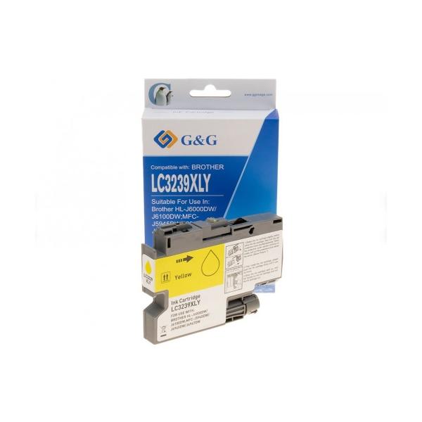 G&G NP-B-03239XLY cartuccia d'inchiostro 1 pz Compatibile Resa elevata (XL) Giallo [P10BLC3239XLYE]