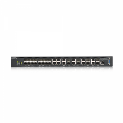 ZYXEL SWITCH MANAGED LAYER 3 LITE, IDEALE X CENTRO STELLA 10G, ALIM. RIDONDATA, HA, RACK [XS3800-28-ZZ0101F]